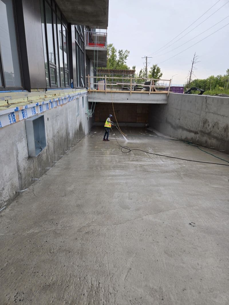 Petrie's Landing Tower 4 — Pressure Washing