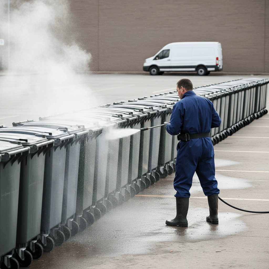 Garbage Bin Cleaning